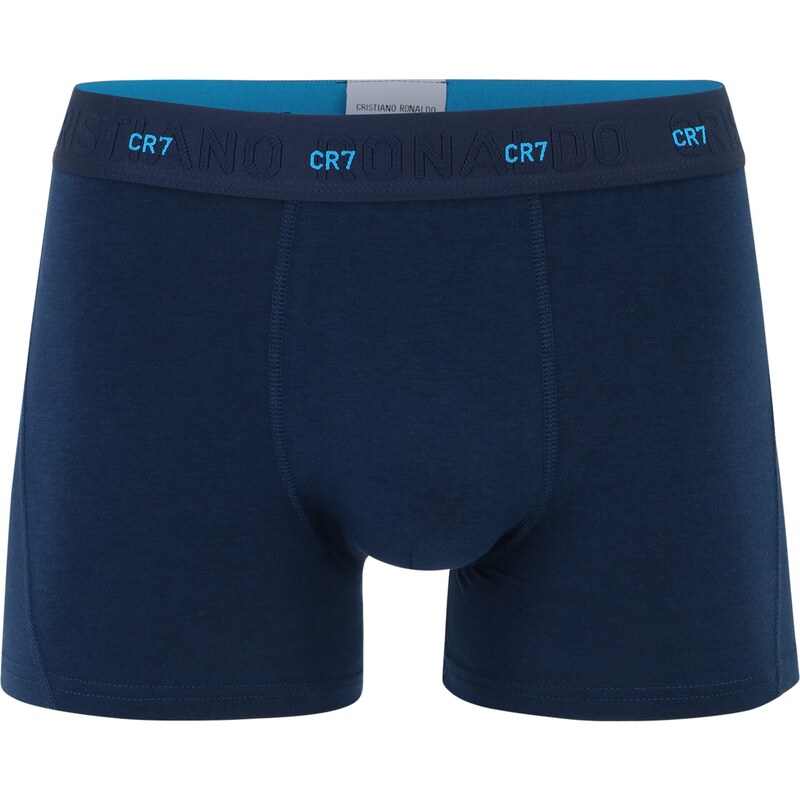 CR7 - Cristiano Ronaldo Boxerky námořnická modř / tyrkysová