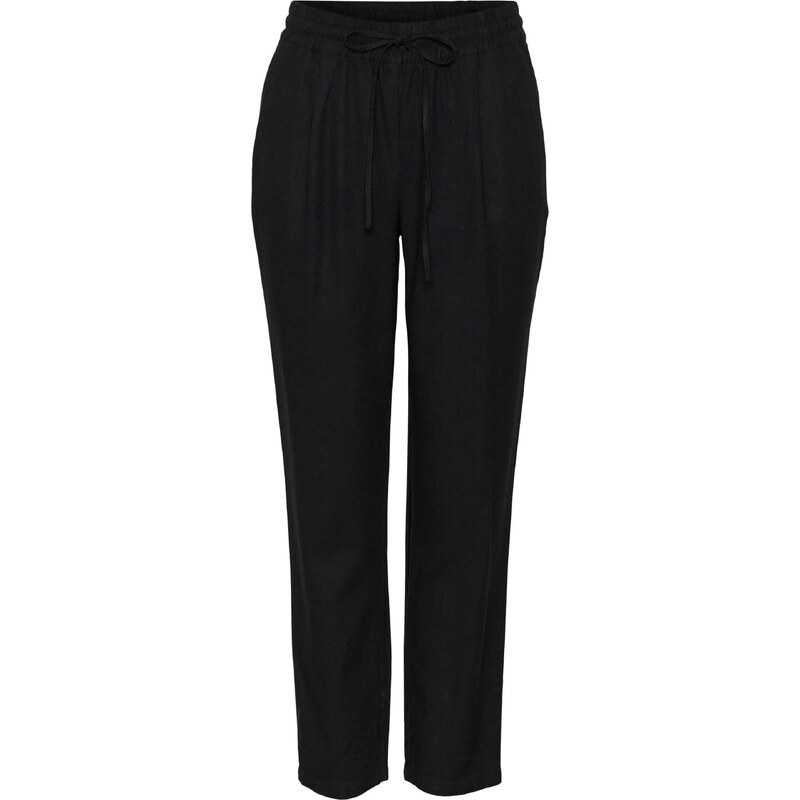 VERO MODA Kalhoty se sklady v pase JESMILO černá