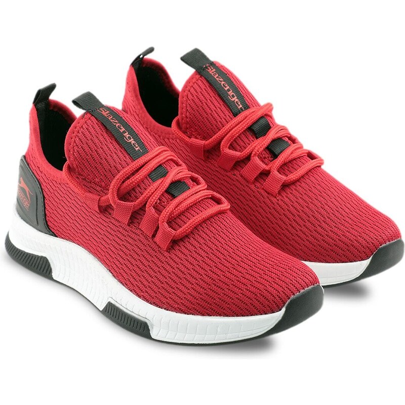 Slazenger Agenda Sneaker Mens Shoes Red / Black