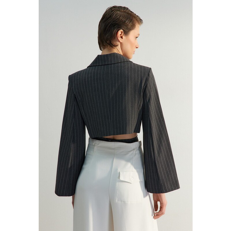 Women's blazer Trendyol Striped