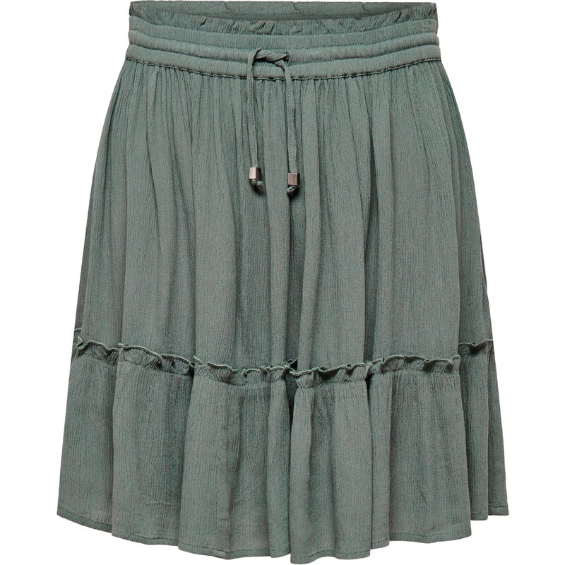 ONLY Sukně ONLIbiza tmavě zelená 94240386