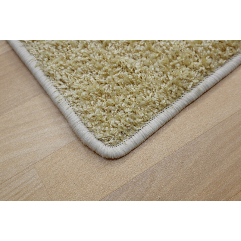 Vopi koberce Kusový koberec Color Shaggy béžový čtverec - 60x60 cm