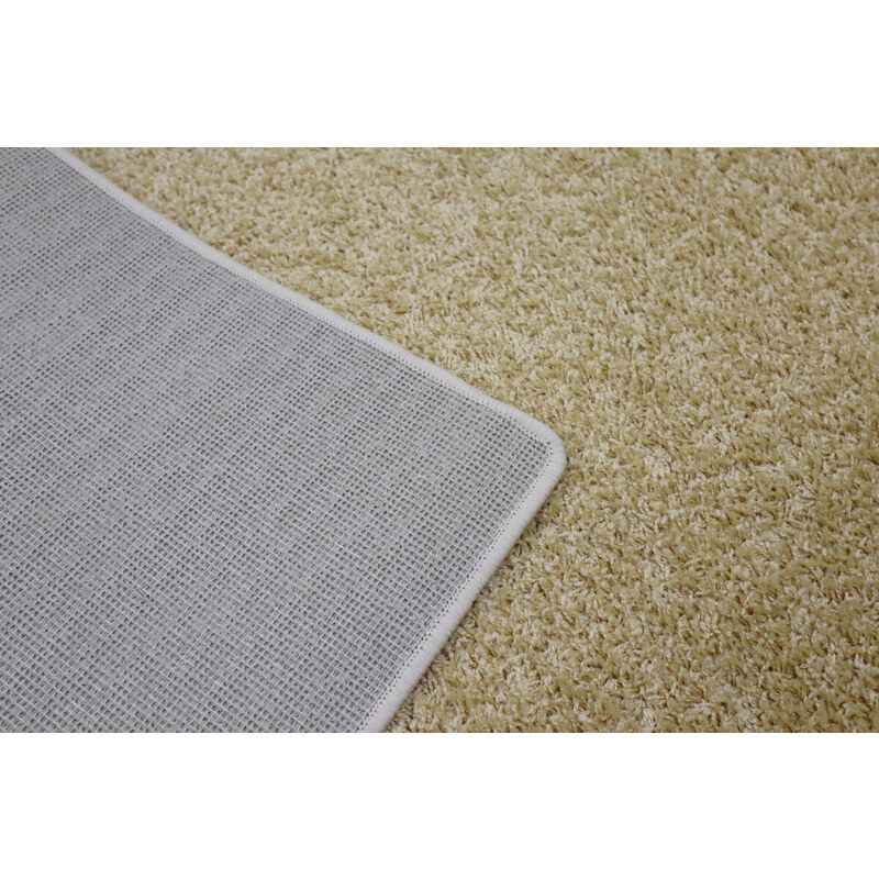 Vopi koberce Kusový koberec Color Shaggy béžový čtverec - 60x60 cm
