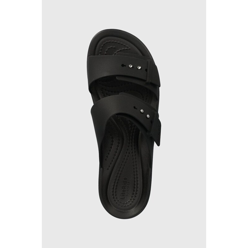 Pantofle Crocs Brooklyn Low Wedge Sandal