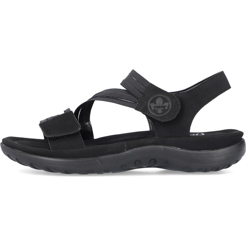 Dámské sandály RIEKER 64870-02 černá