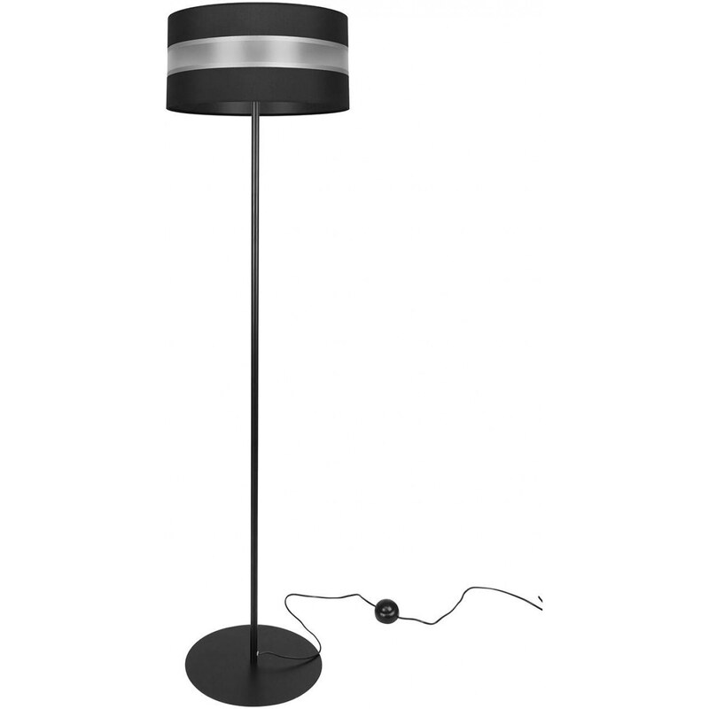 Light for home - Stylová Stojací lampa v moderním stylu LH019 "WASTI",  1x60W, E27, černá - GLAMI.cz