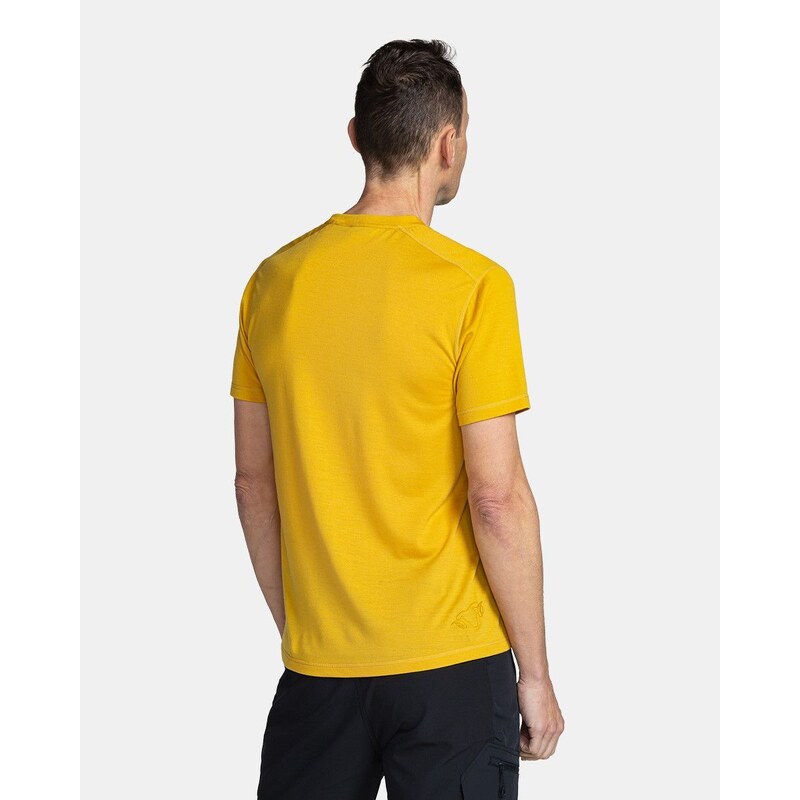 Pánské merino triko Kilpi MERIN-M žlutá