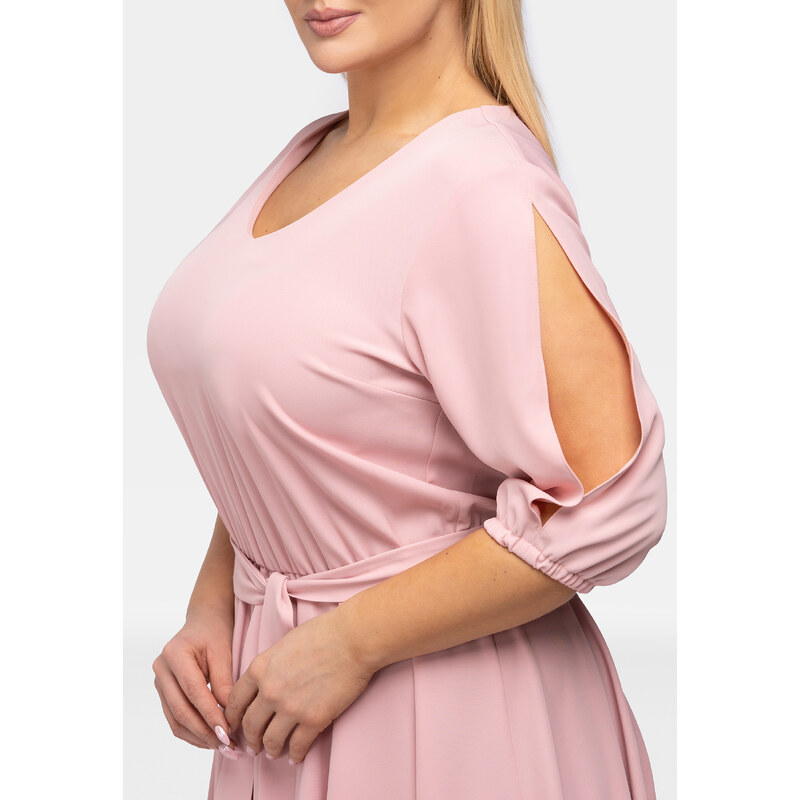 Dámské šaty Karko Karko_Dress_SB470_Pink