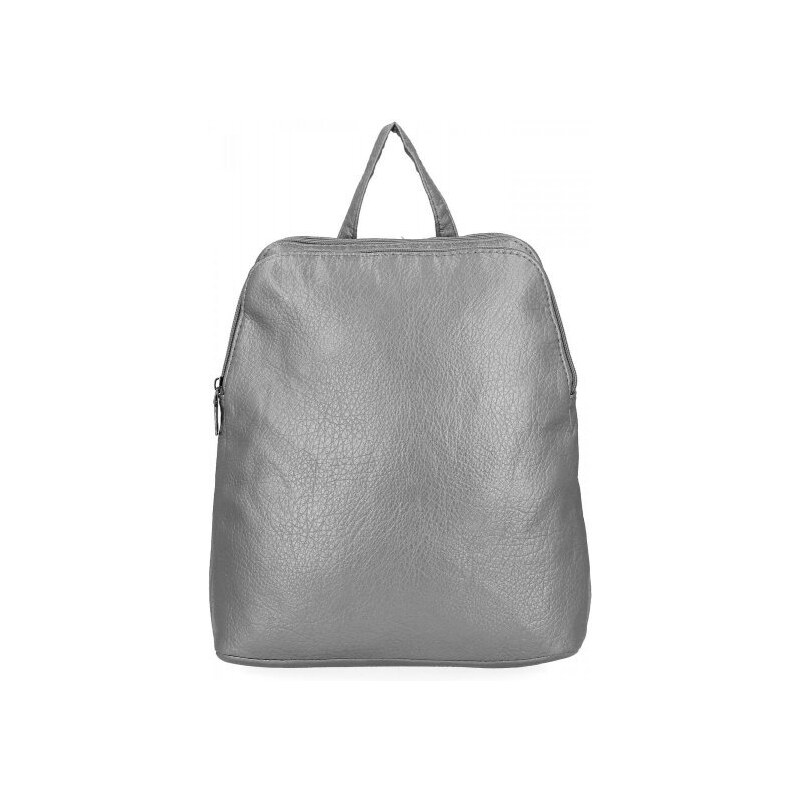 Dámská kabelka batůžek Hernan stříbrná HB0389