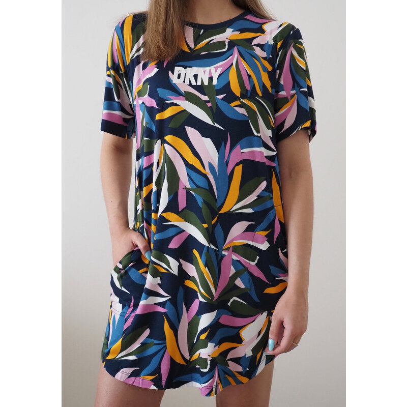 DKNY dámská noční košile - jungle