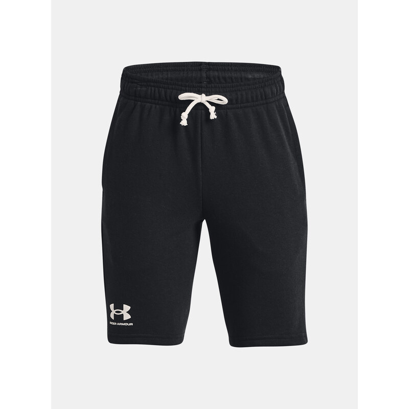 Under Armour Kraťasy UA Rival Terry Short-BLK - Kluci