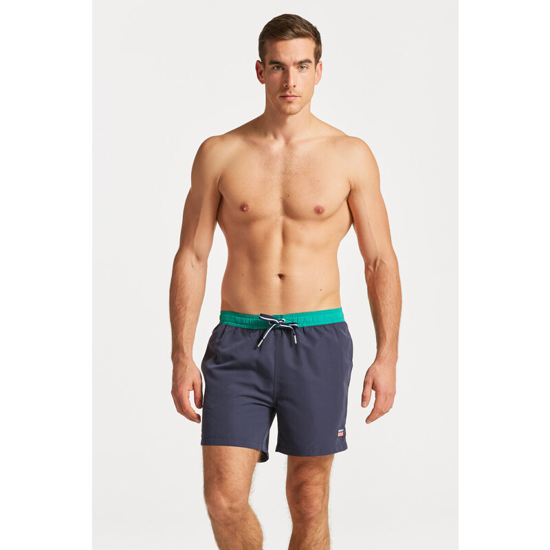 PLAVKY GANT CF RETRO SHIELD SWIM SHORTS modrá XXL