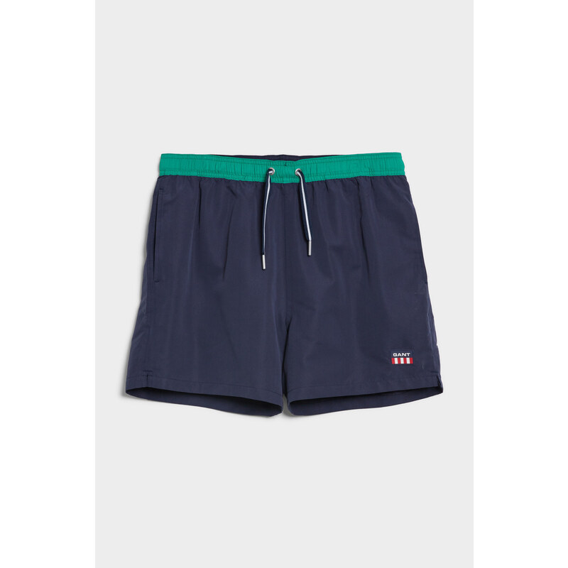 PLAVKY GANT CF RETRO SHIELD SWIM SHORTS modrá XXL