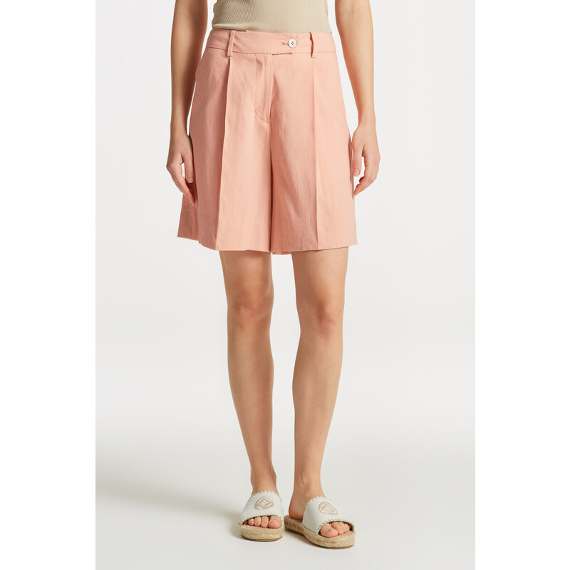 ŠORTKY GANT STRETCH LINEN SHORTS oranžová 42