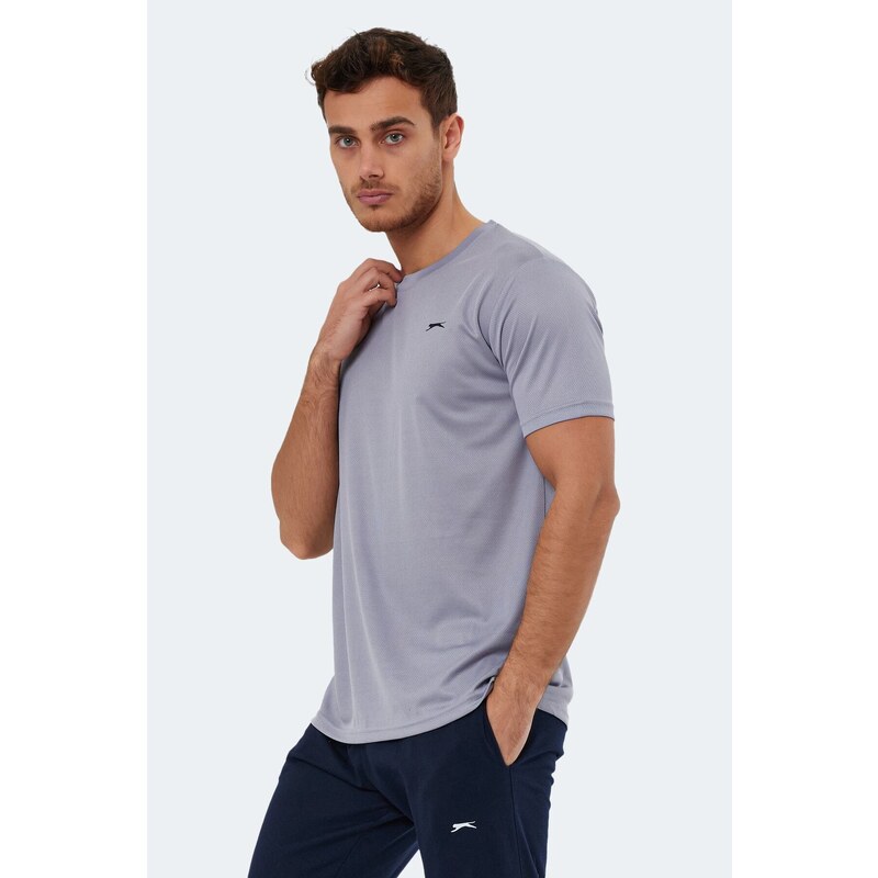 Slazenger Republic Men's T-shirt Light Gray