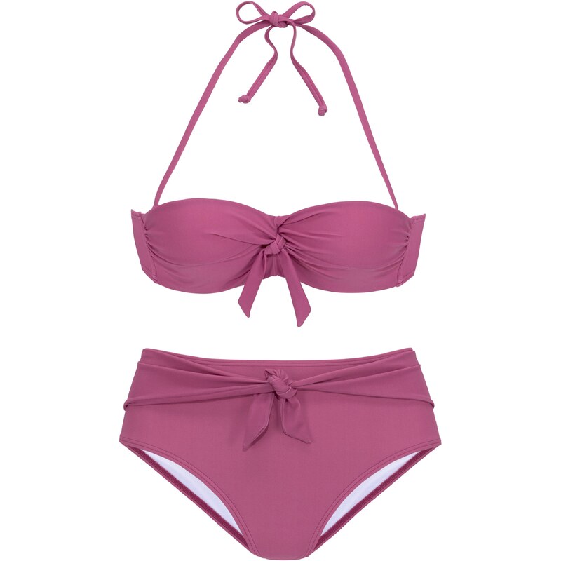 BUFFALO Bikiny červenofialová 98149143