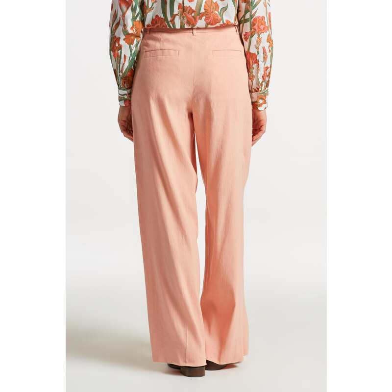 KALHOTY GANT WIDE STRETCH LINEN PANT oranžová 38