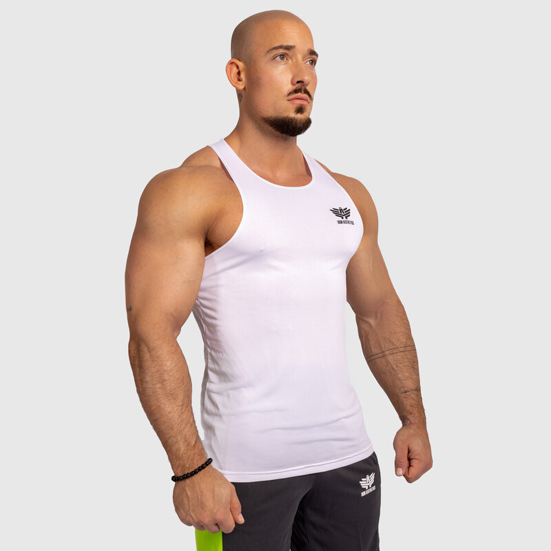 Funkční tílko Iron Aesthetics Performance Racerback, bílé