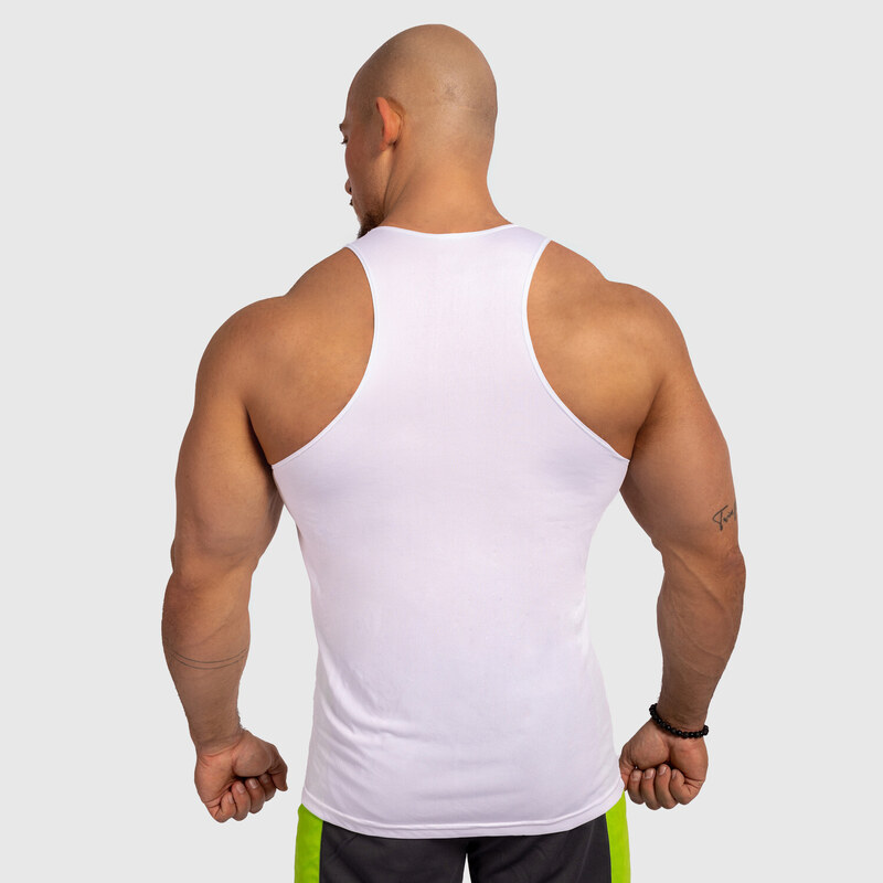 Funkční tílko Iron Aesthetics Performance Racerback, bílé