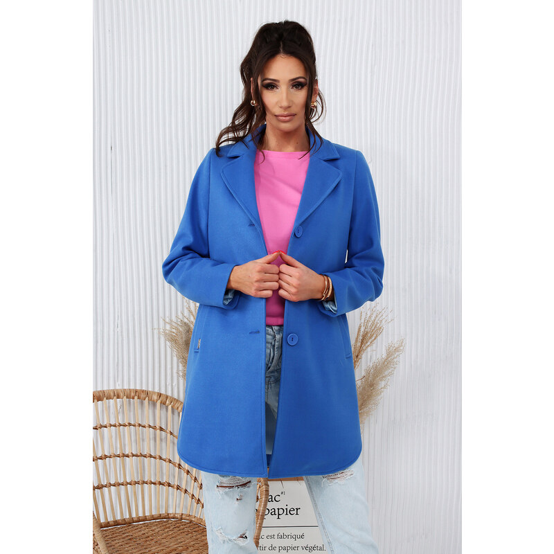 Merce Coat Ina Blue