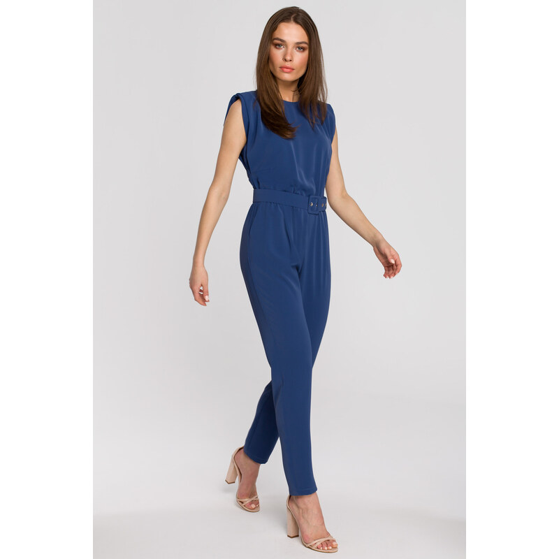 Dámský overal S259 modrý - Stylove 84523364