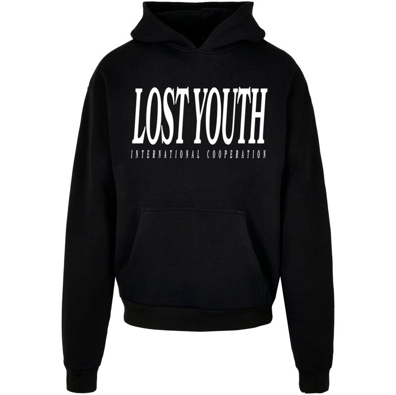 Lost Youth Mikina černá / bílá
