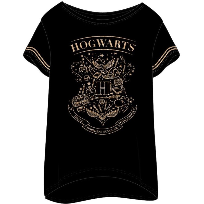 E plus M Dámské triko na spaní Harry Potter - Hogwarts