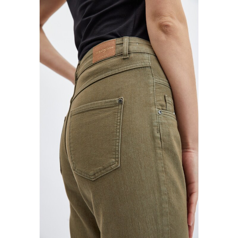 Orsay Khaki dámské skinny fit džíny - Dámské