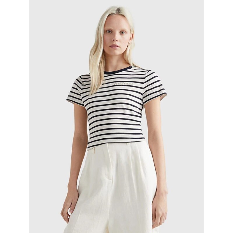 Tommy Hilfiger dámské pruhované tričko