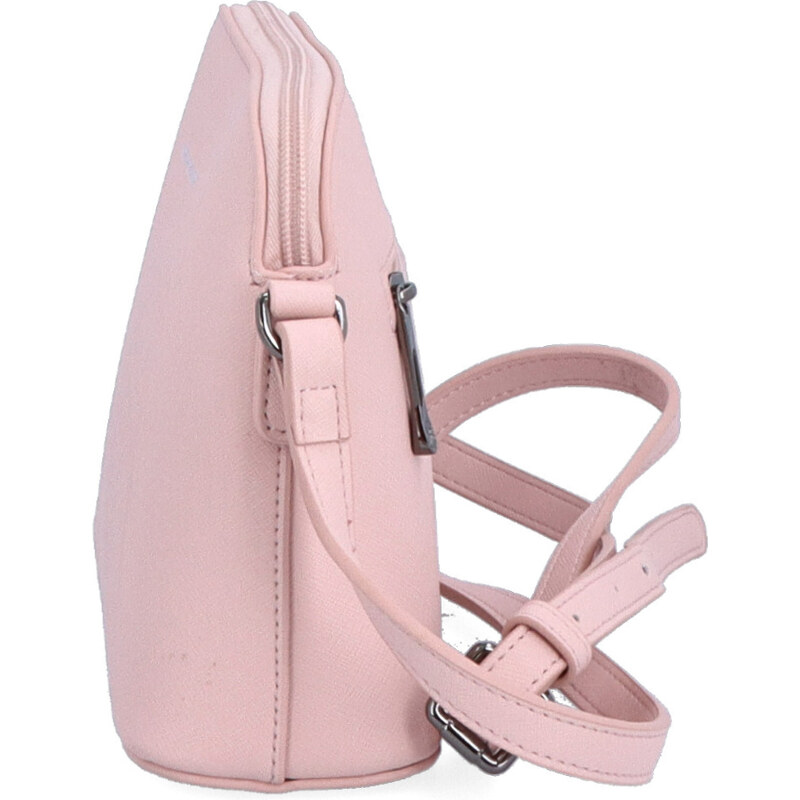 Kožená kabelka crossbody Noelia Bolger růžová NB 0070 R