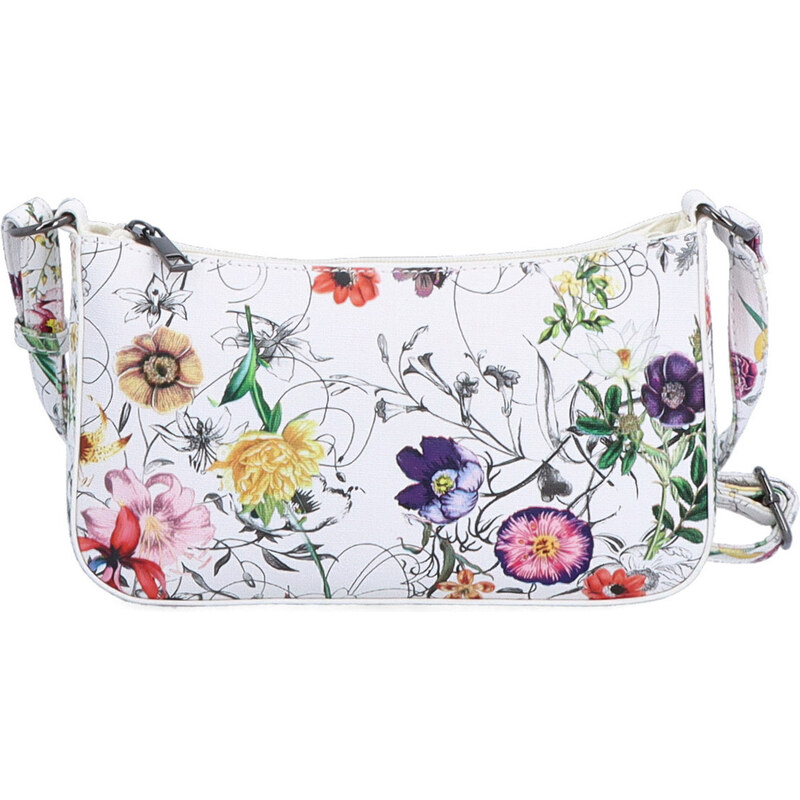 Kabelka ze syntetické kůže crossbody Le Sands multicolor 4216 Print A