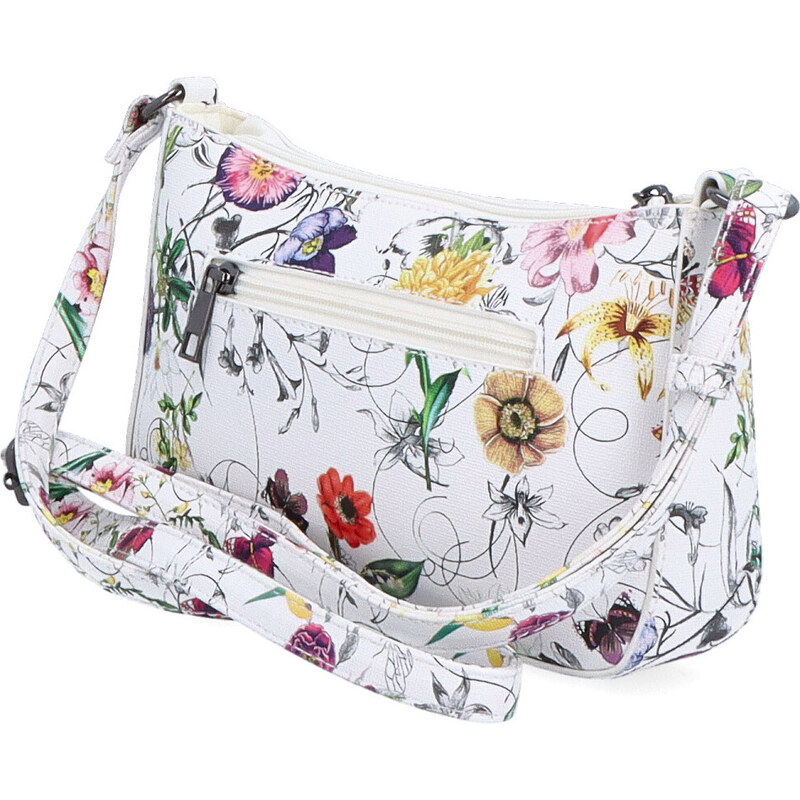 Kabelka ze syntetické kůže crossbody Le Sands multicolor 4216 Print A