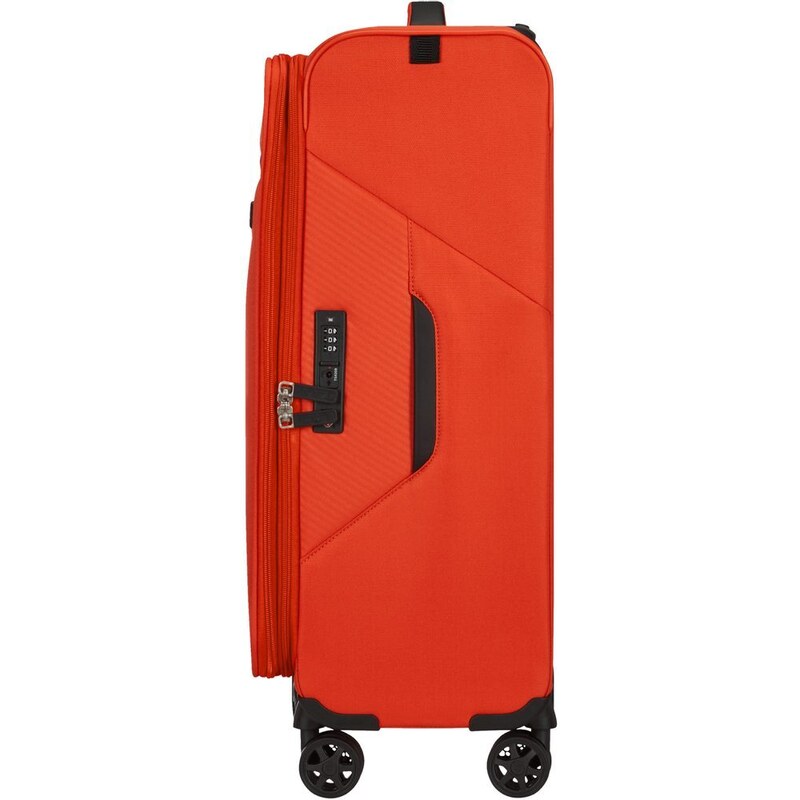 Samsonite Látkový cestovní kufr Litebeam EXP M 67/73 l tmavě modrá