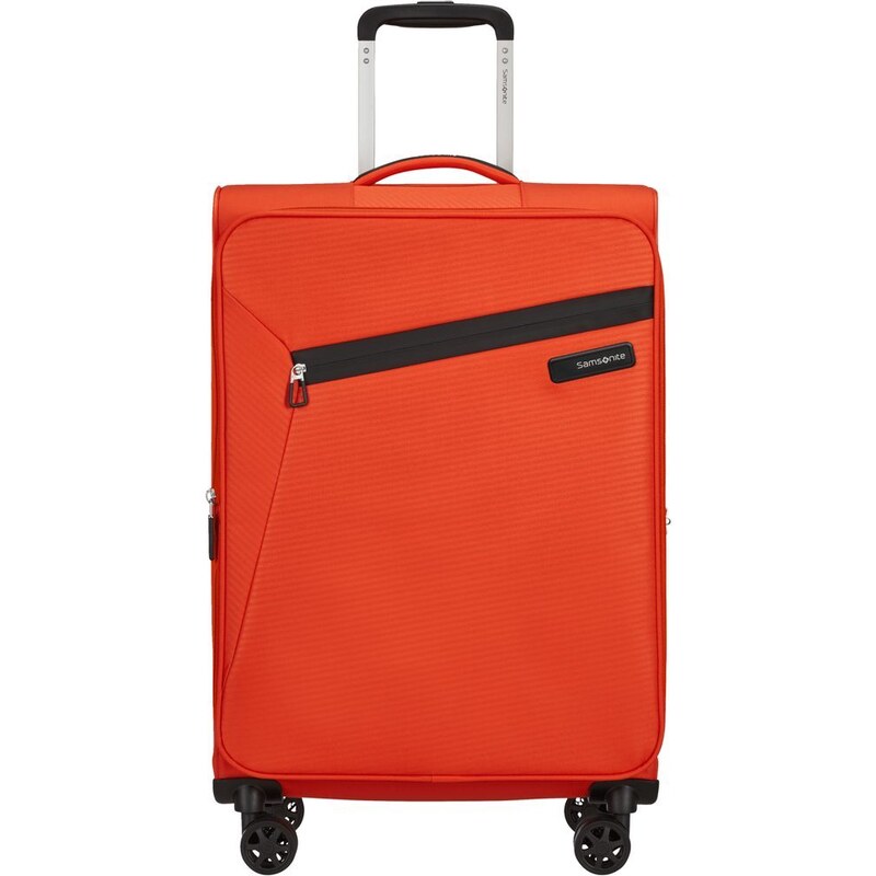 Samsonite Látkový cestovní kufr Litebeam EXP M 67/73 l tmavě modrá