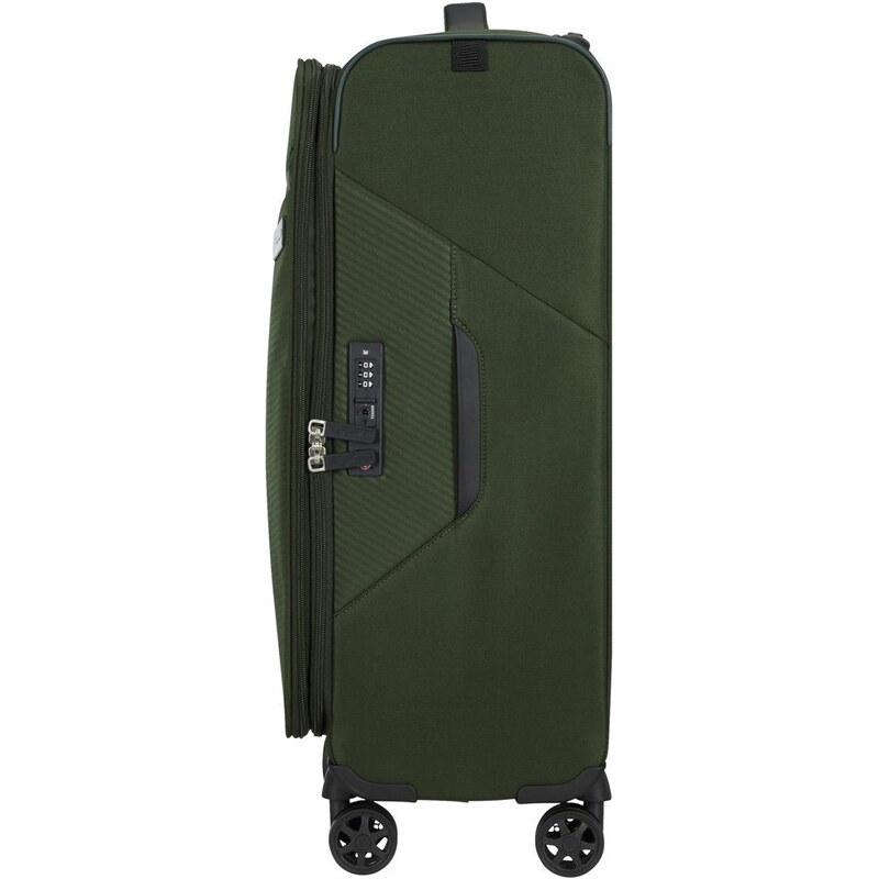 Samsonite Látkový cestovní kufr Litebeam EXP M 67/73 l tmavě modrá