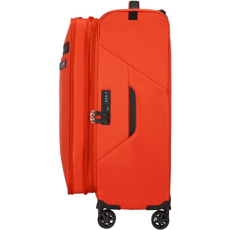 Samsonite Látkový cestovní kufr Litebeam EXP M 67/73 l tmavě modrá