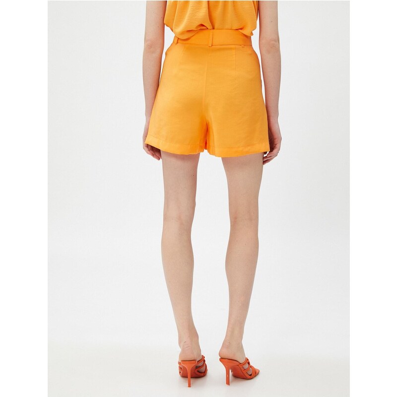Koton Women's Orange Shorts & Bermudas