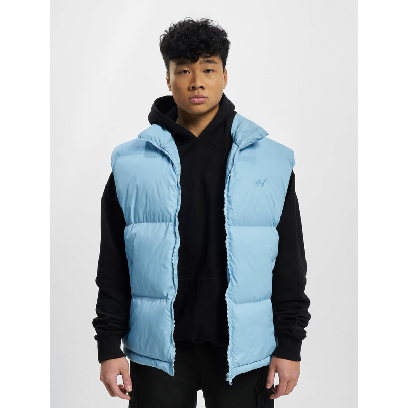 DEF Puffer Vest modrá