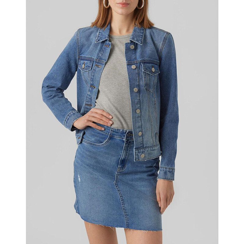 VERO MODA VMZORICA LS DENIM JACKET MIX NOOS