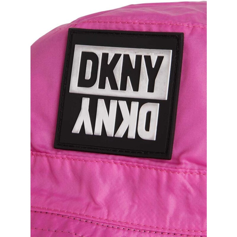 Dětský klobouk Dkny růžová barva