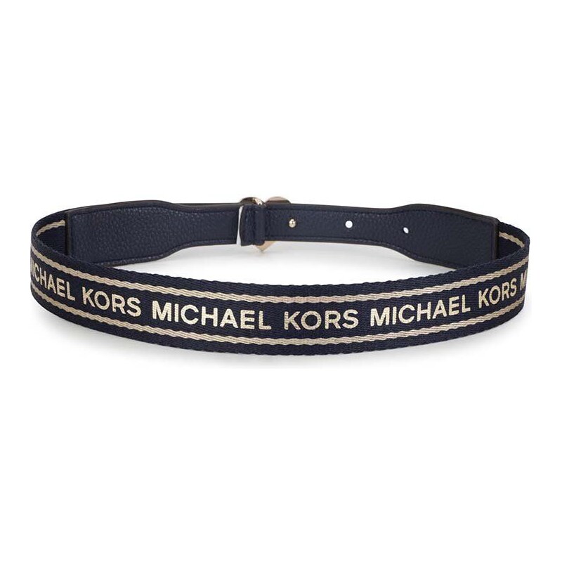 Dětský pásek Michael Kors tmavomodrá barva