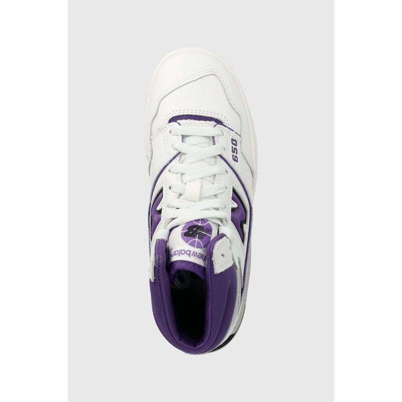 Sneakers boty New Balance BB650RCF bílá barva, BB650RCF-RCF