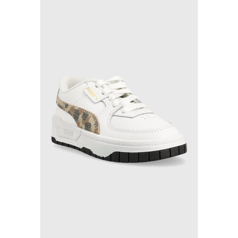 Dětské sneakers boty Puma Cali Dream Animal Print PS bílá barva