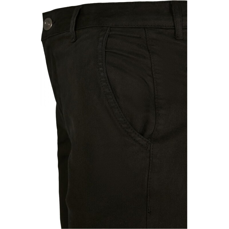 URBAN CLASSICS Ladies High Waist Cargo Pants - black