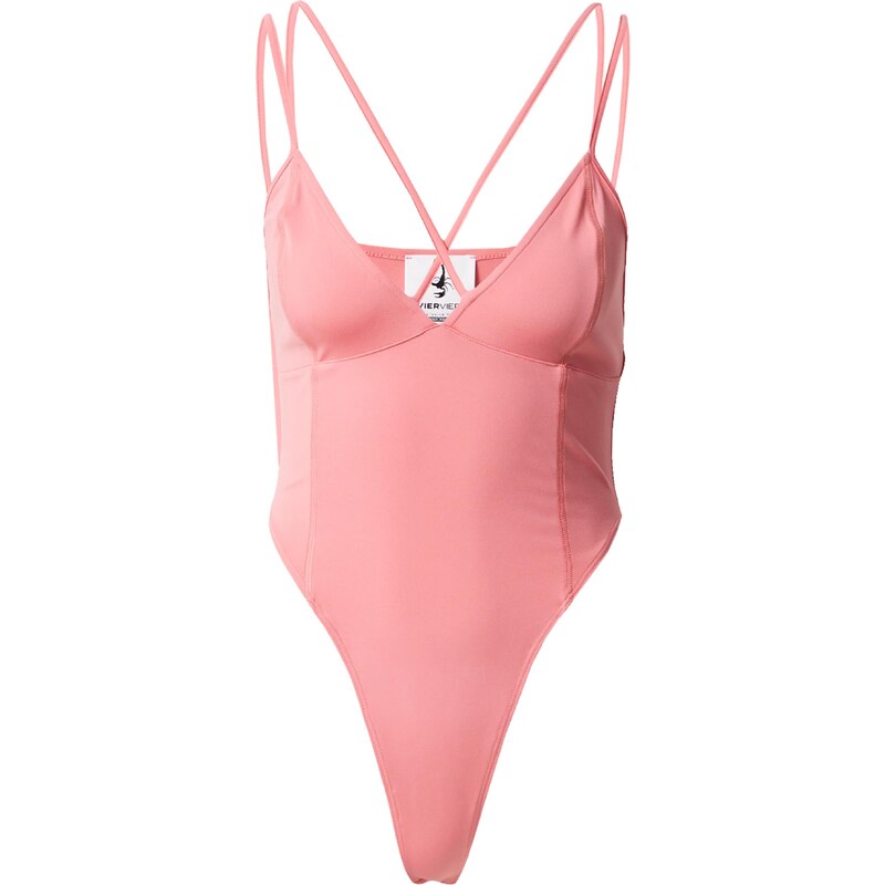 VIERVIER Tričkové body Davina pink