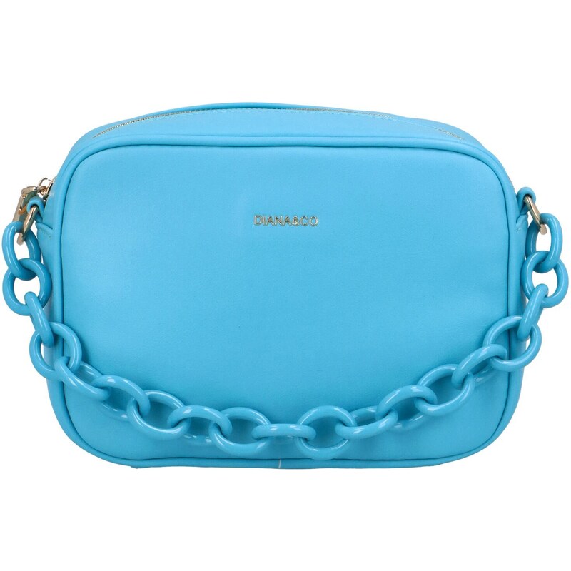 Dámská crossbody kabelka nebesky modrá - DIANA & CO Aftery modrá