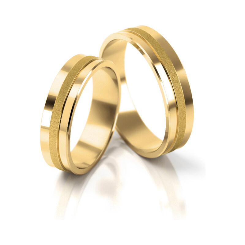 Linger Zlaté snubní prsteny 2057