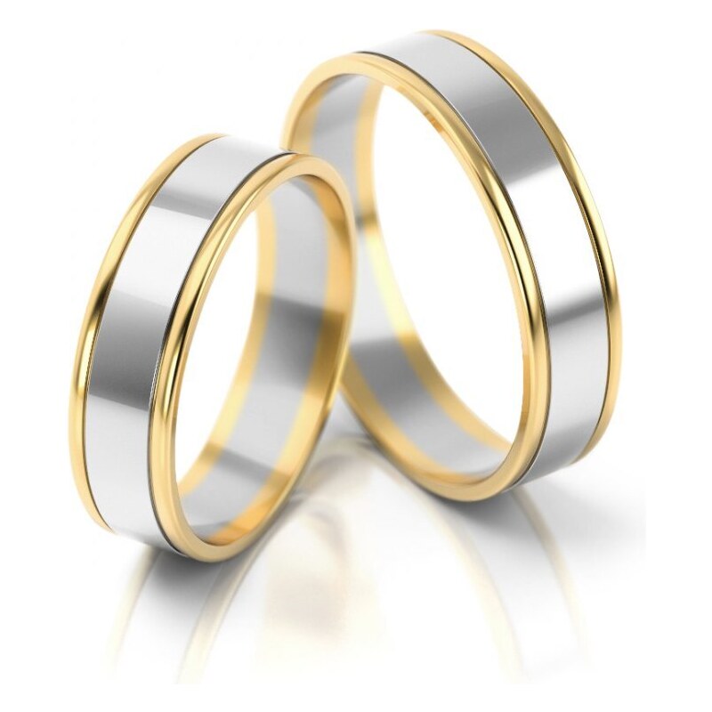 Linger Zlaté snubní prsteny 2074