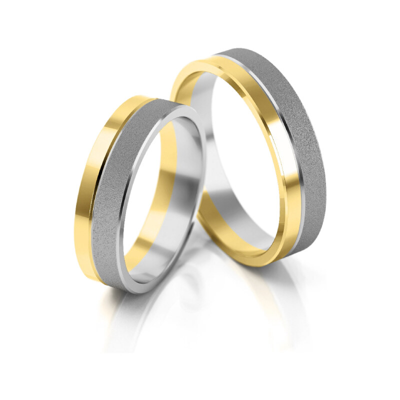 Linger Zlaté snubní prsteny 4058