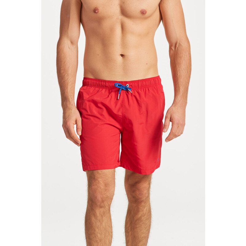 PLAVKY GANT LC SWIM SHORTS červená L